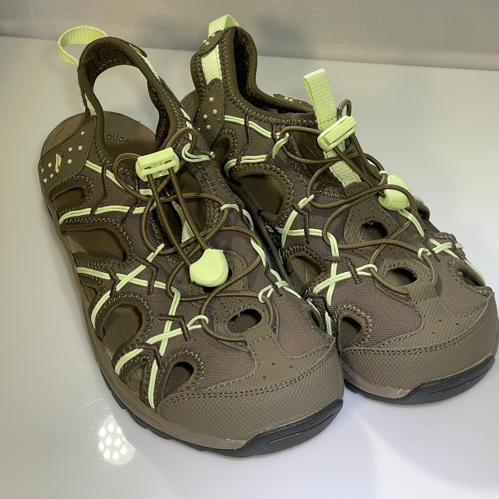 ABEO B.I.O.system® Dana Water-Friendly Sandal with Neutral Support, Size 6 Olive